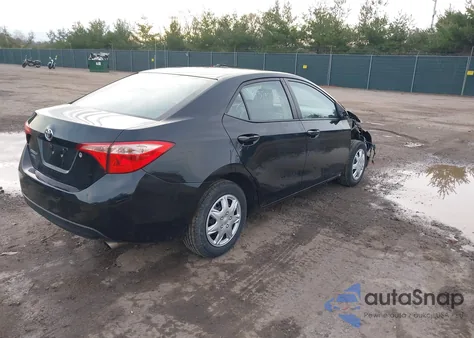 2017 Toyota Corolla L из США, поврежденный, VIN 2T1BURHE6HC869608